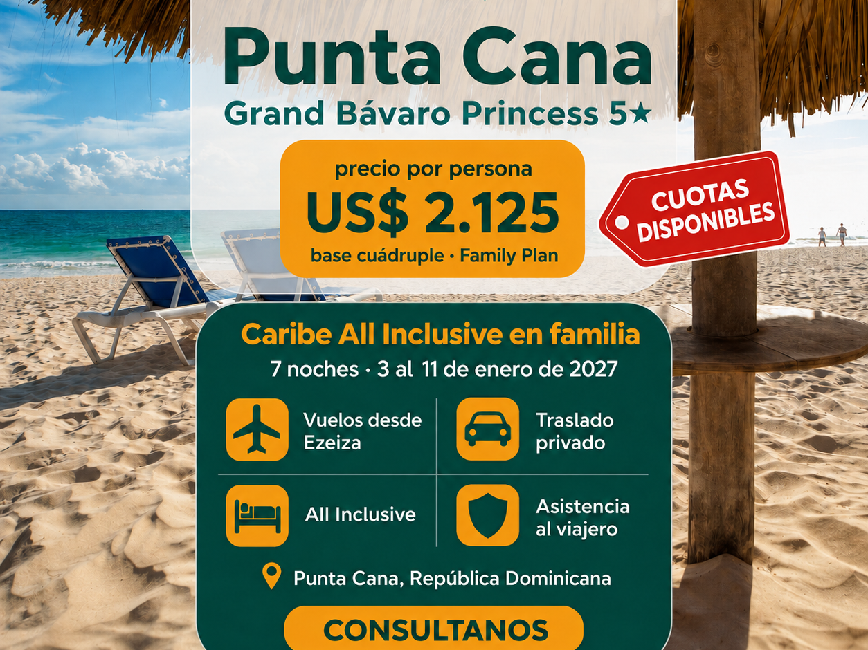 Punta Cana en familia - Family Plan 2027