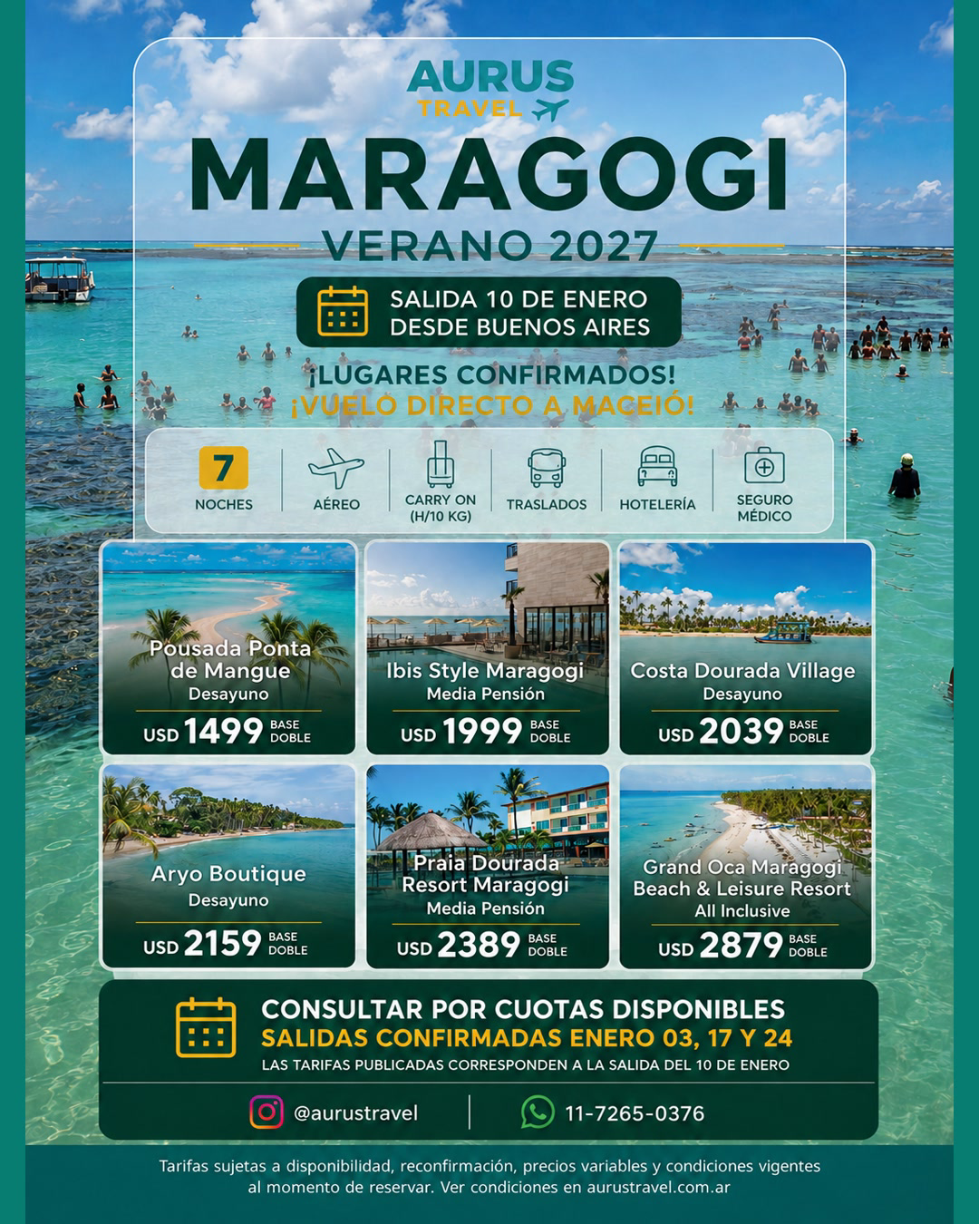 Maragogi - Verano 2027
